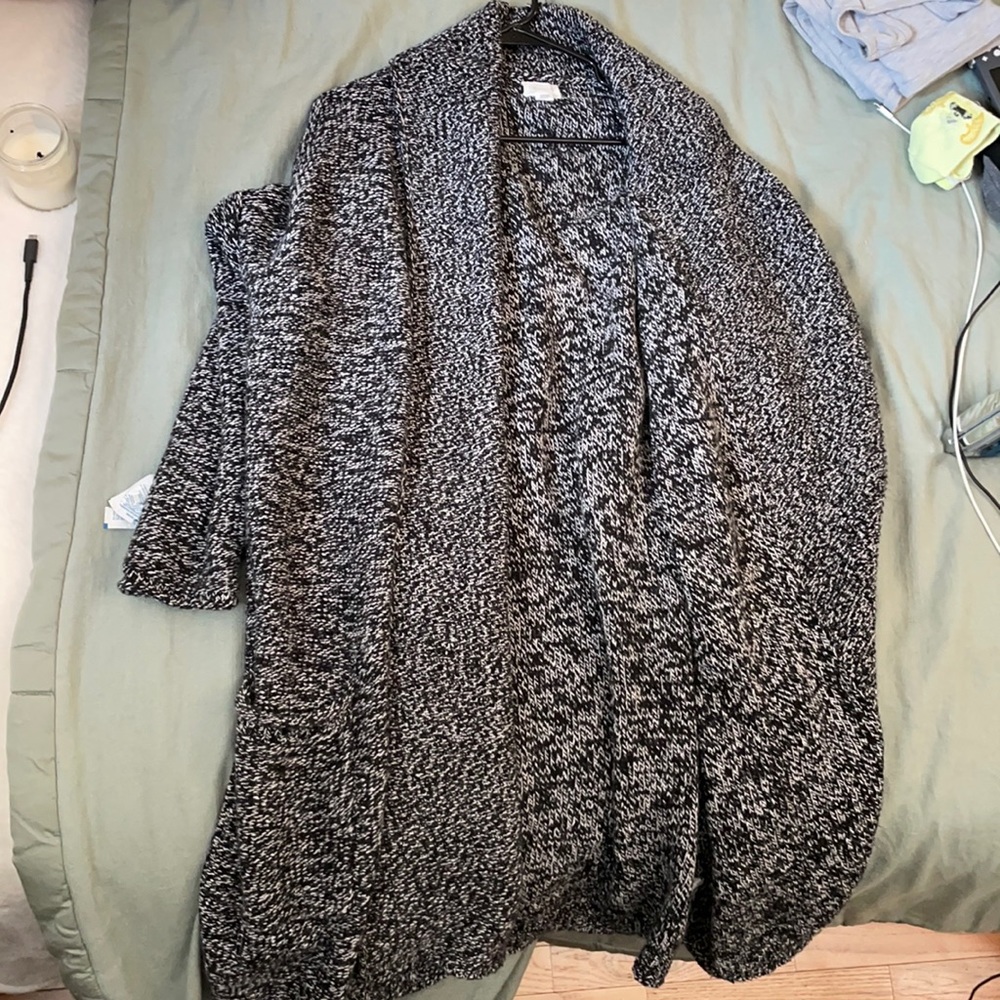 Heather Black Alpaca sweater